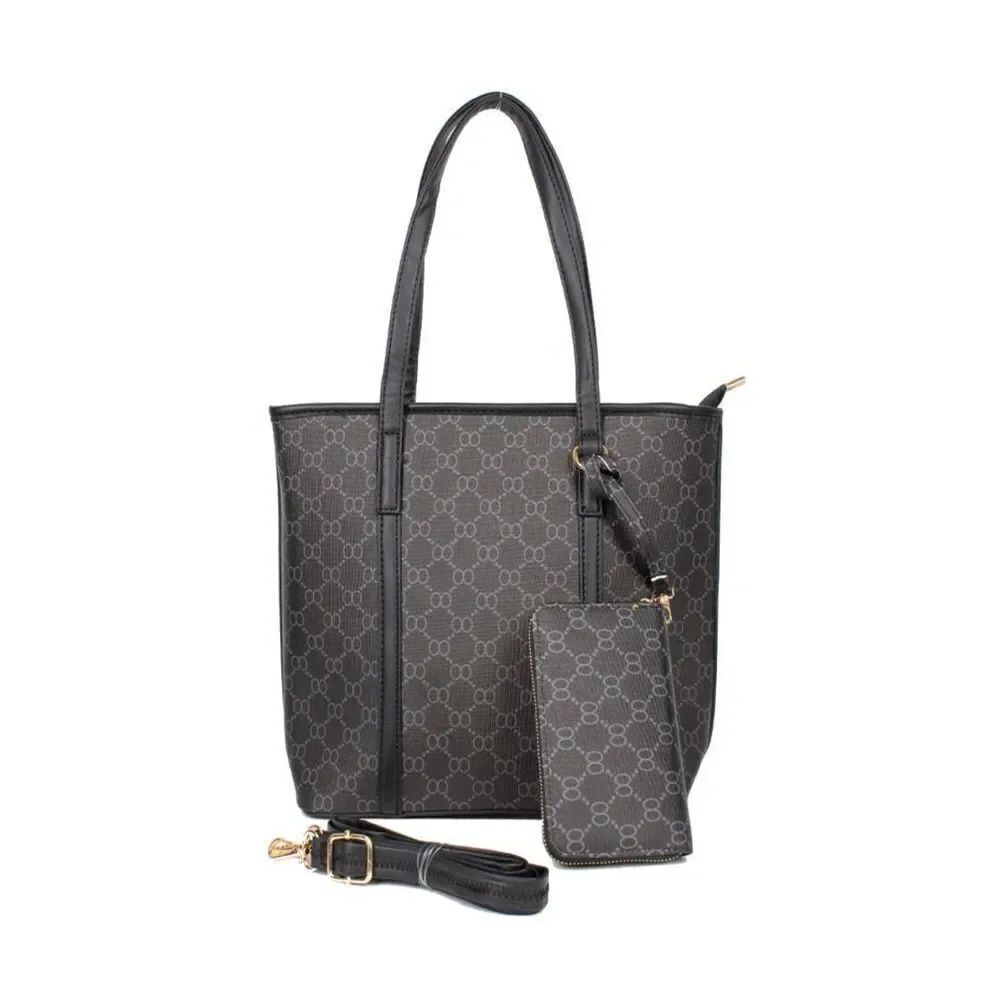 3 piece monogrammed tote set